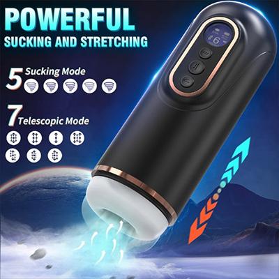 Máy bú mút tự động đa chức năng rung thụt co bóp tỏa nhiệt