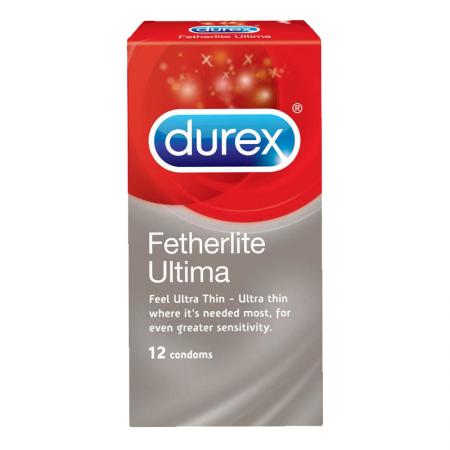 2 hộp Bao cao su Durex Fetherlite Ultima siêu mỏng (12c)