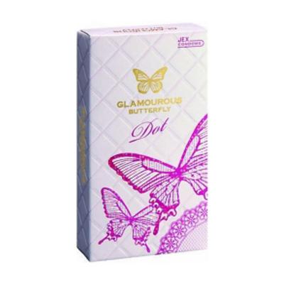 4 hộp bao cao su Glamcurous Butterfly Dot